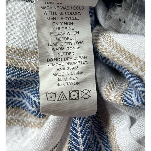 Indigo Rein Women's Striped Dress Pants Size S Multicolor Casual - Picture 3 of 8